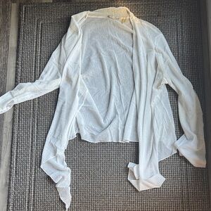 Soft‎ Surroundings Sheer White Women's Shrug